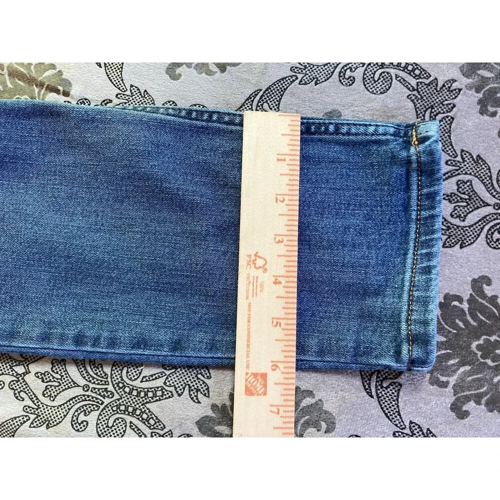Carhartt Girls Blue Slim Fit Skinny Jeans Size 10 Regular